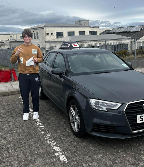 Congratulations to Tomaz passing your test on Thursday in Dundee and picking up zero faults! 👏 All the best, see you out on the roads 🚗